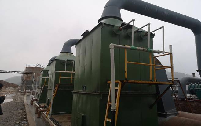 貴州省惠水縣德力鈣業(yè)有限公司管束式除塵脫硫設(shè)備（NGGS-10）: